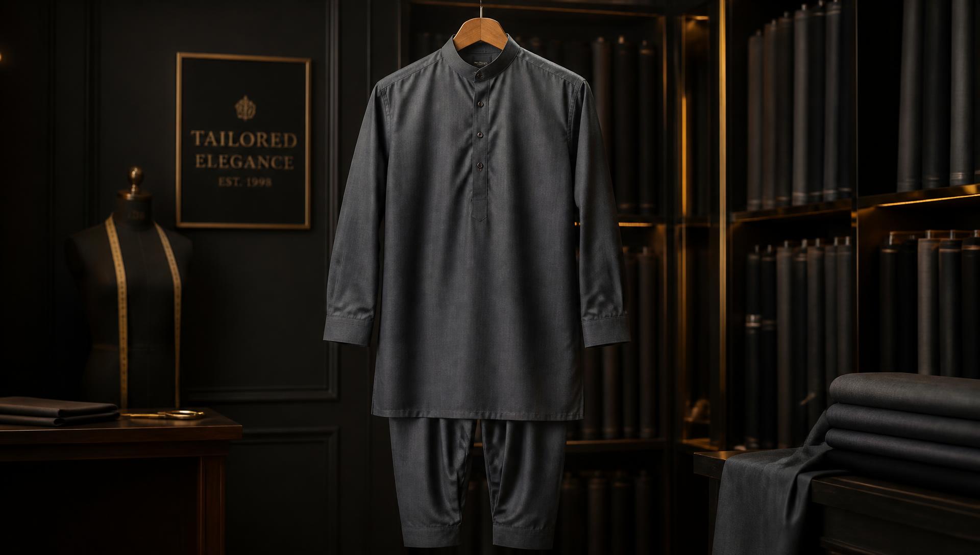 Custom Shalwar Kameez Tailoring with Traditional Style